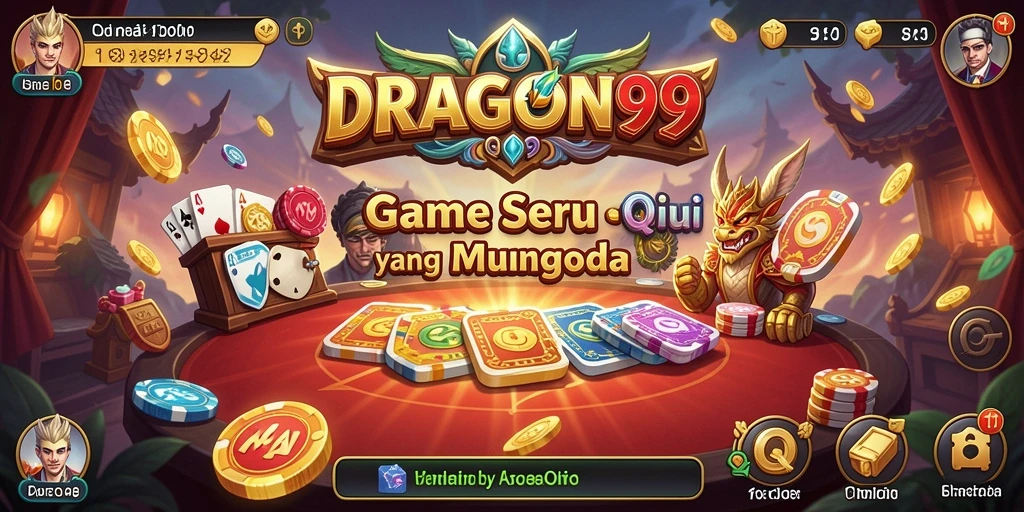 Screenshot gameplay QiuQiu yang menarik dan seru di DRAGON99.