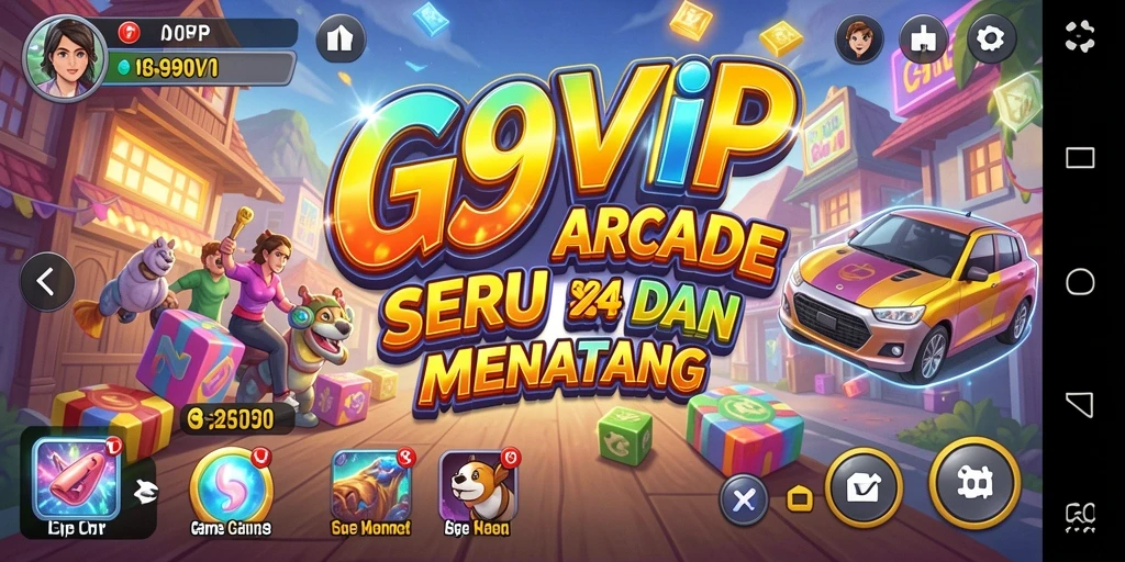 Tangkapan layar menampilkan gameplay seru dari G9VIP dengan grafis menawan.