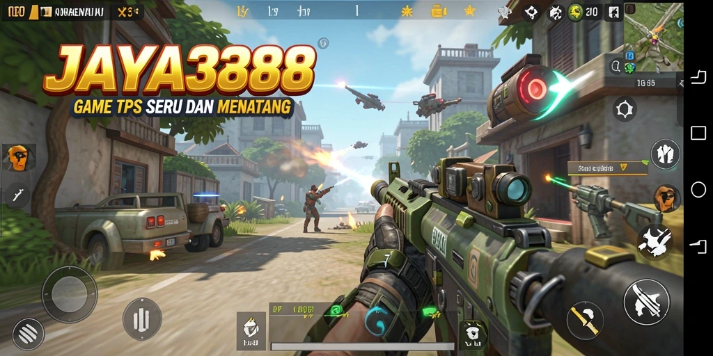 Tampilan gameplay seru JAYA388 saat beraksi di medan tempur.